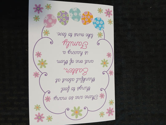 Easter greetings cards