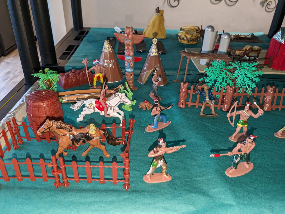 Unique collectibles celebrating western history, perfect for vintage Americana enthusiasts.