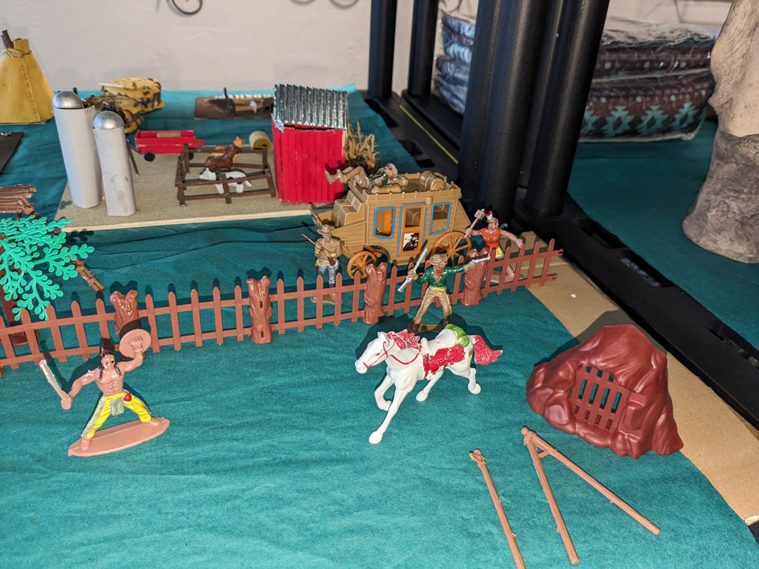 Unique collectibles celebrating western history, perfect for vintage Americana enthusiasts.