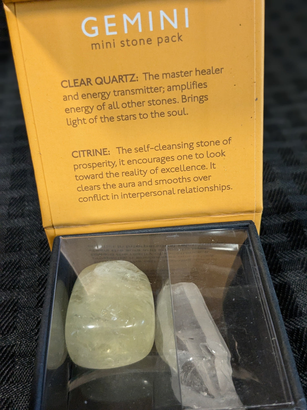 mini stone pack-gemini