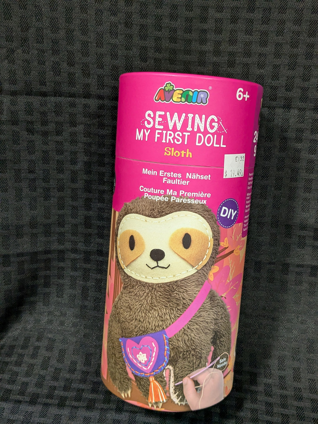 Sewing My First Doll - Sloth