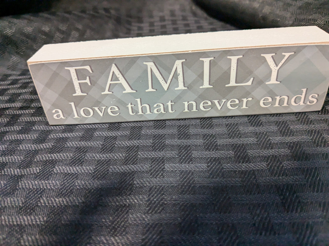 family wood chunk inspiration