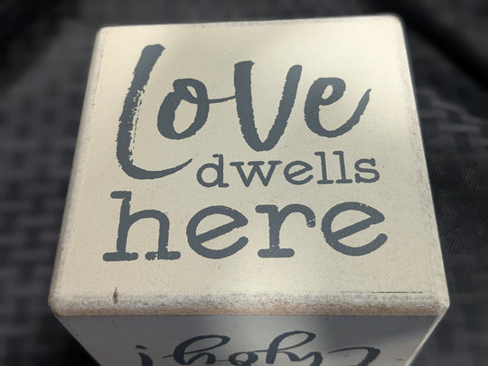 home is my happy place block