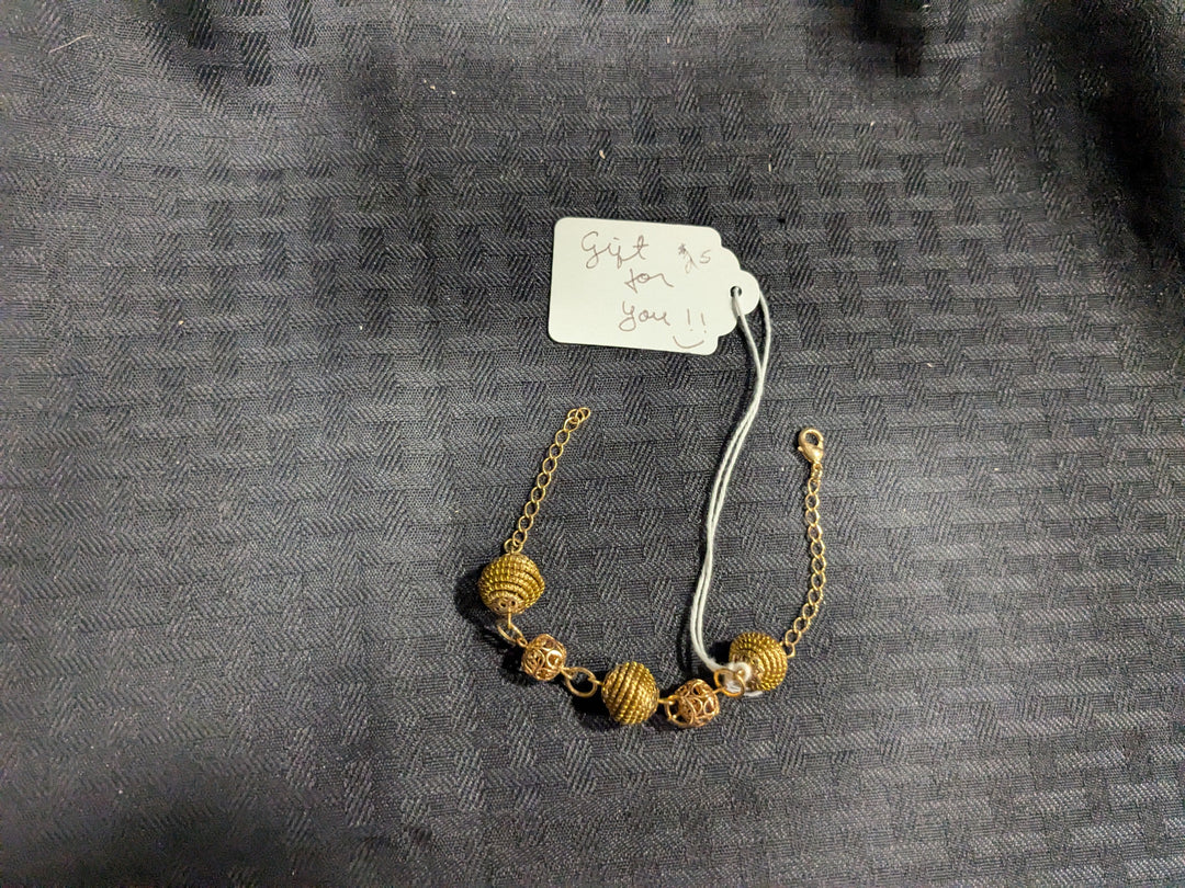 golden bracelet