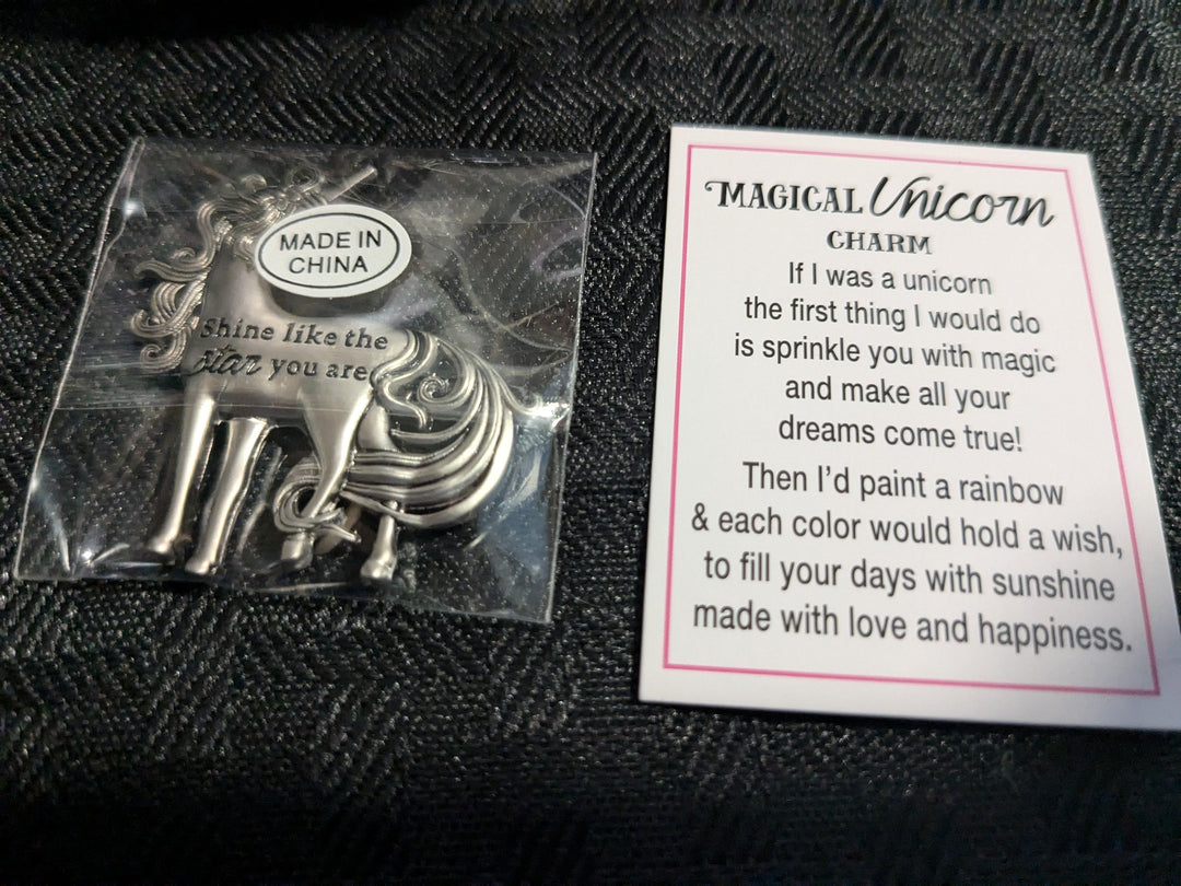 magical unicorn charm