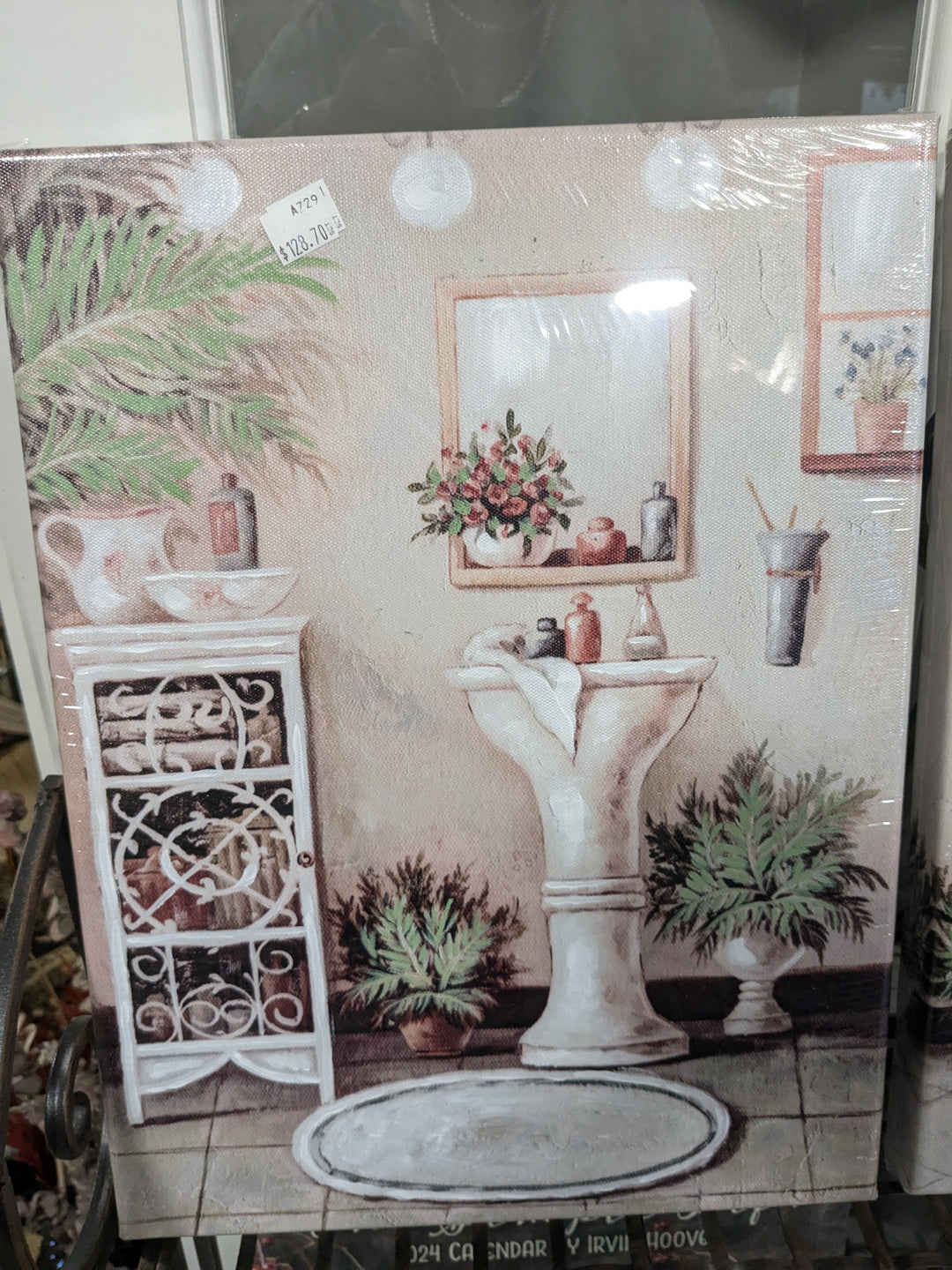 Bathroom Bliss Plaque Set – a charming collection of animal magnets featuring whimsical designs and uplifting sayings, perfect for adding a cheerful touch to bathroom decor.