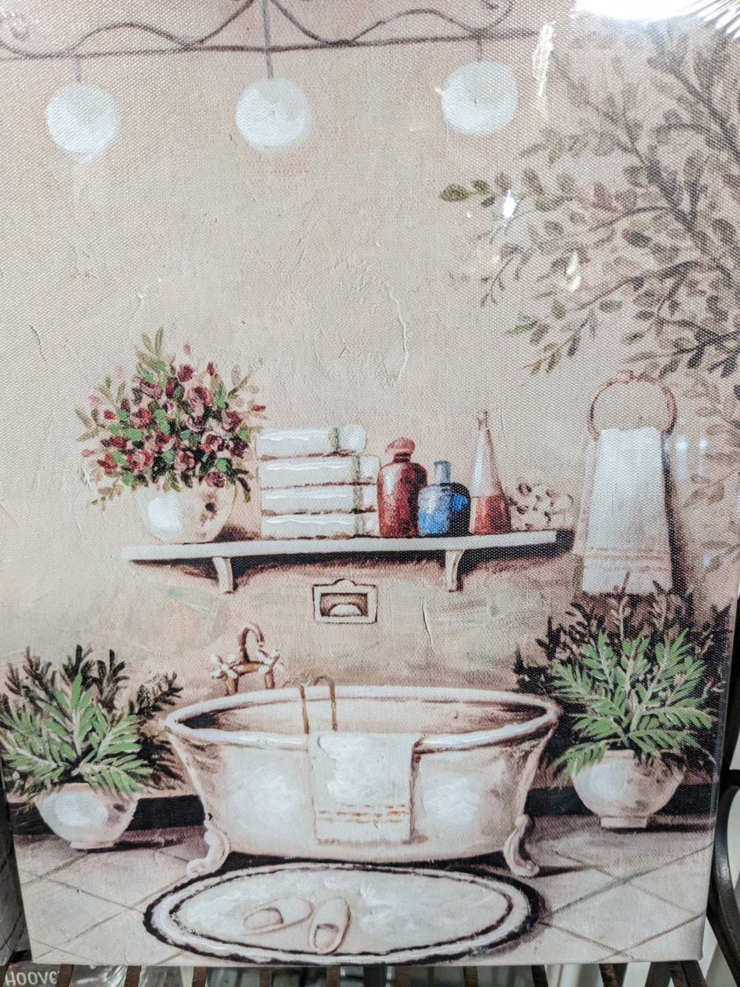 Blissful Bathroom Set of 4 Pictures – Stylish framed art for modern bathroom décor, featuring elegant designs that bring a serene, luxurious touch.