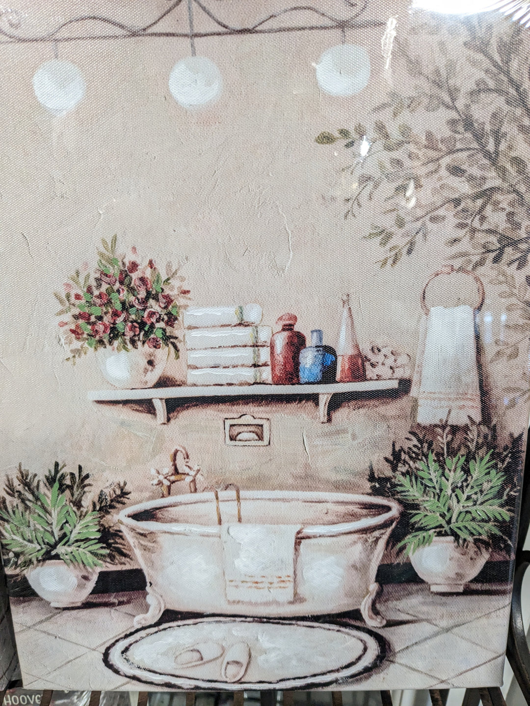 bathroom bliss plaque set