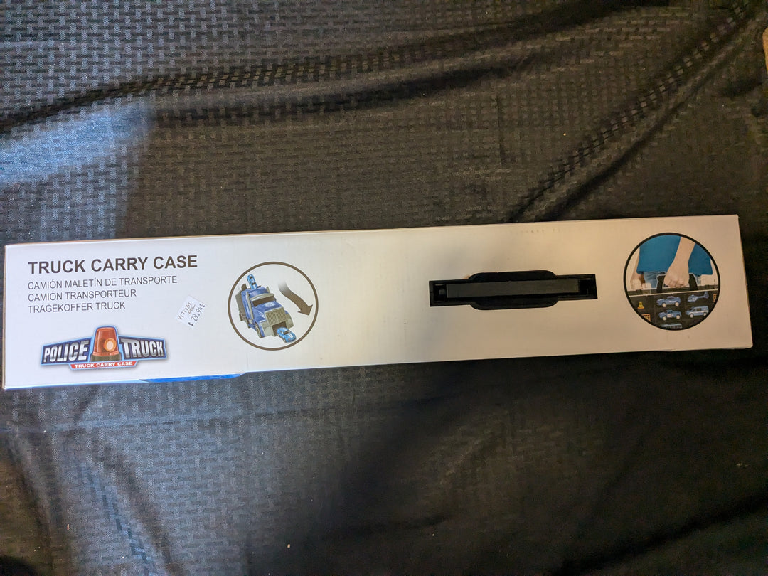 First Responders police trucks carrying case