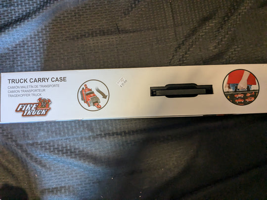 First Responders firefighter trucks carrying case