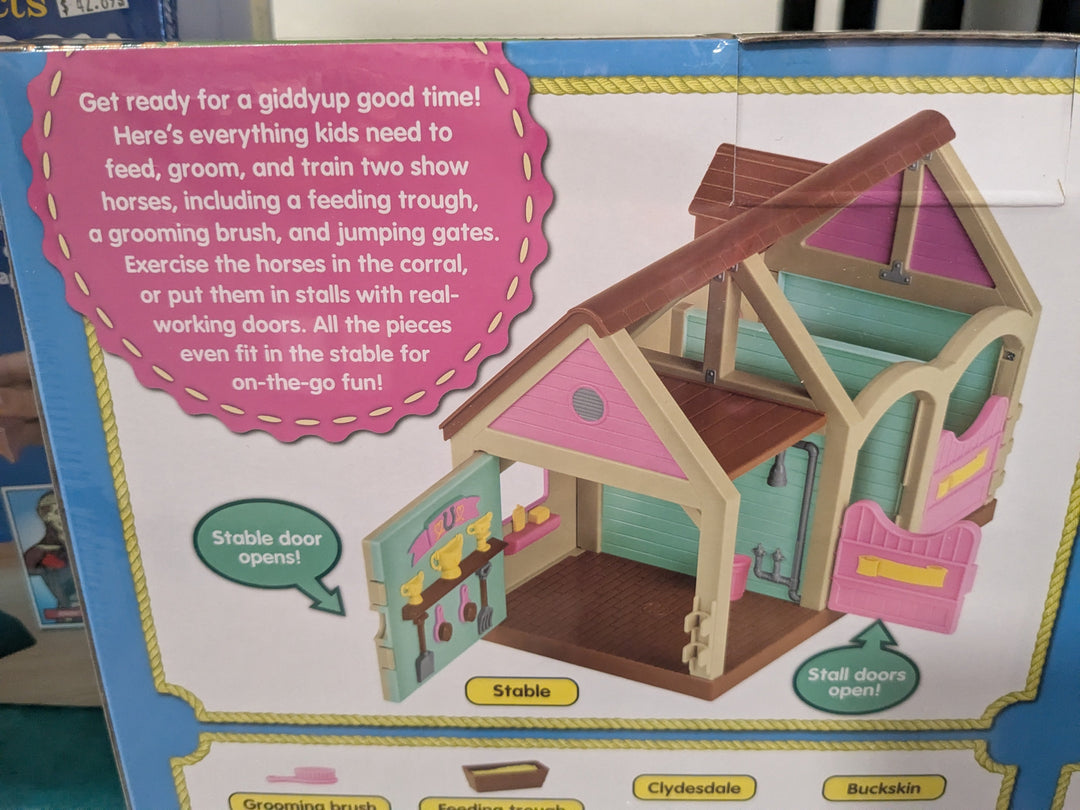 precious ponies playset