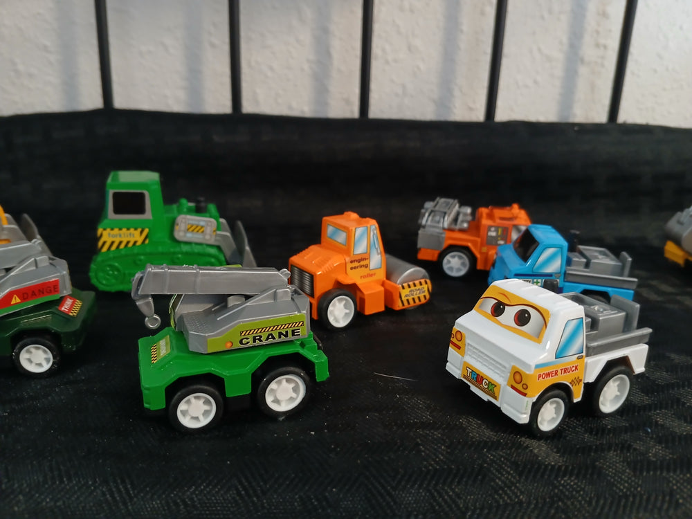 mini pull-back trucks