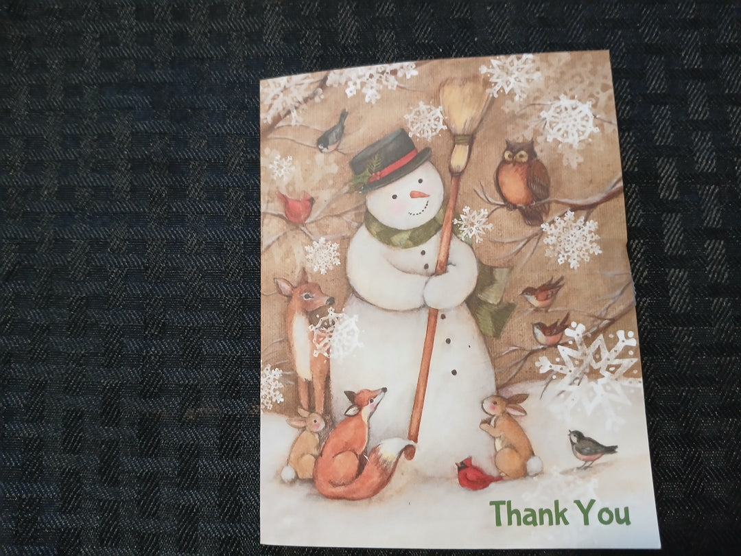 Christmas thank you cards