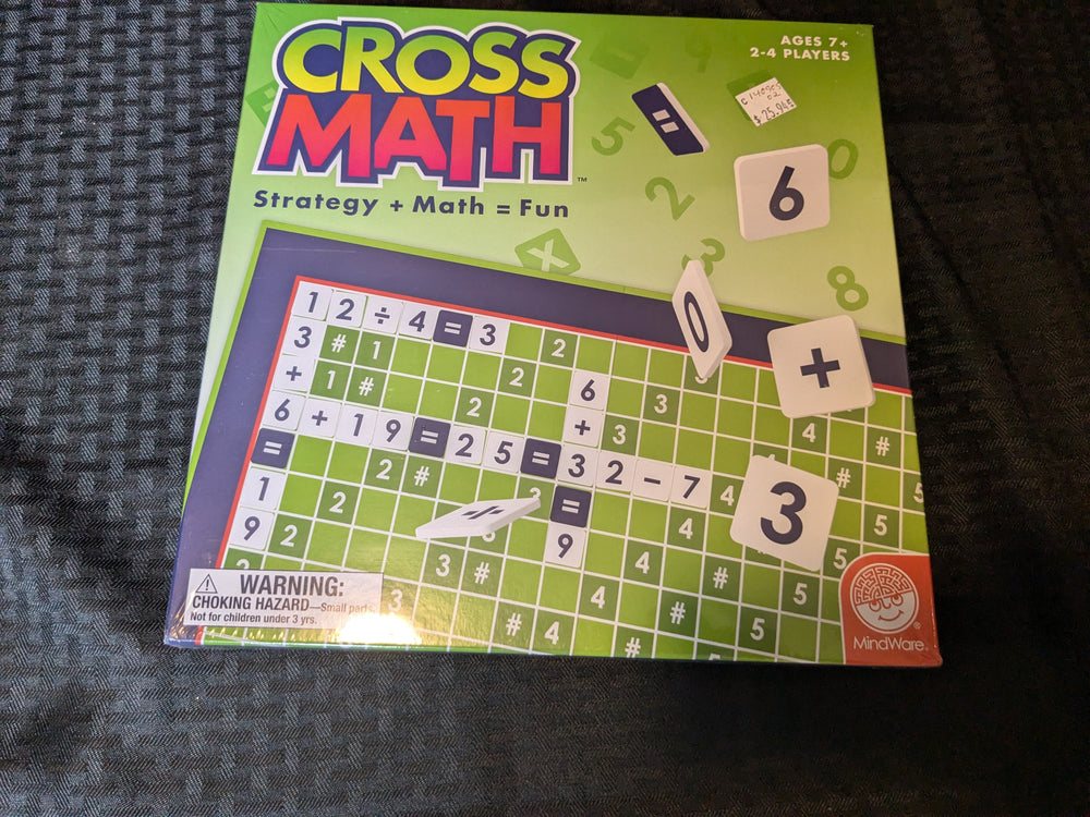 Crossmath – A math puzzle game that challenges players to solve equations, enhancing arithmetic and problem-solving skills in a fun way