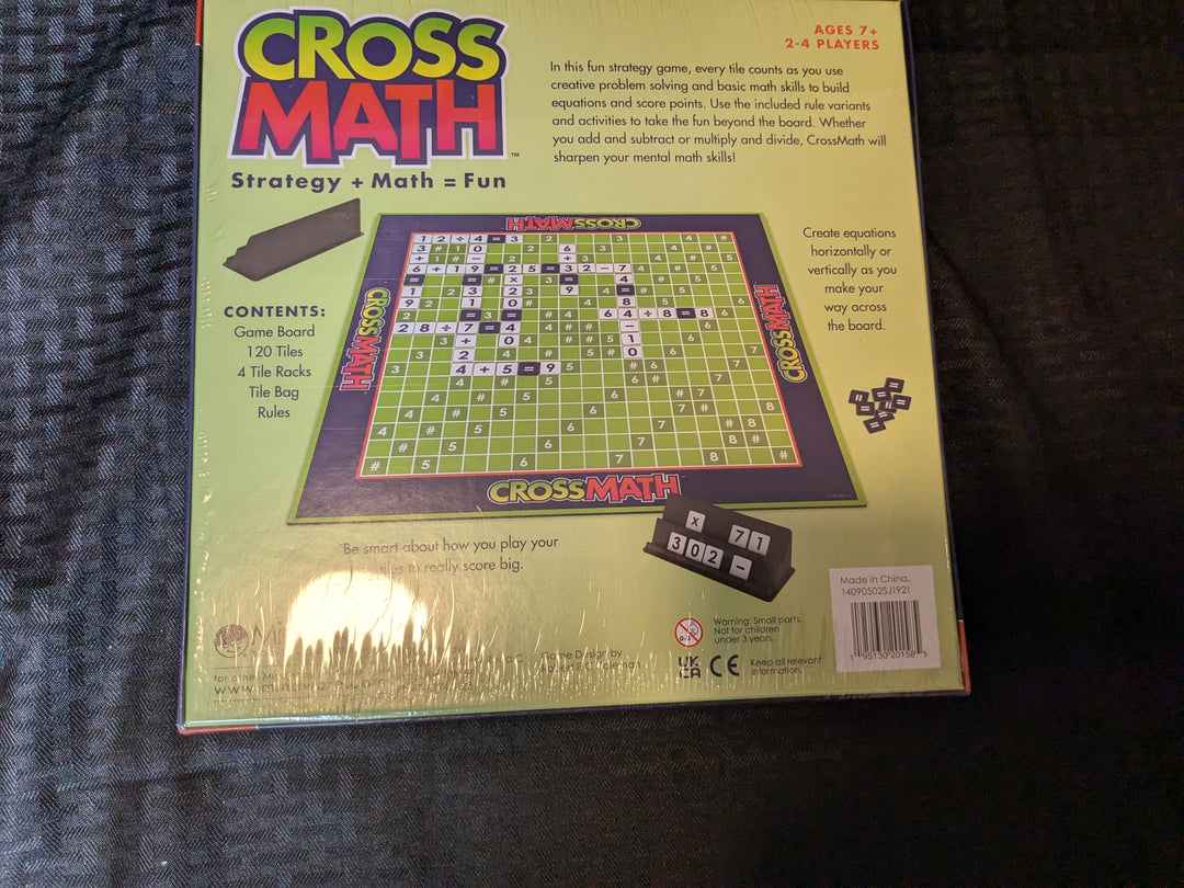 Crossmath – A math puzzle game that challenges players to solve equations, enhancing arithmetic and problem-solving skills in a fun way