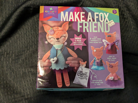 Make a Fox Friend craft kit