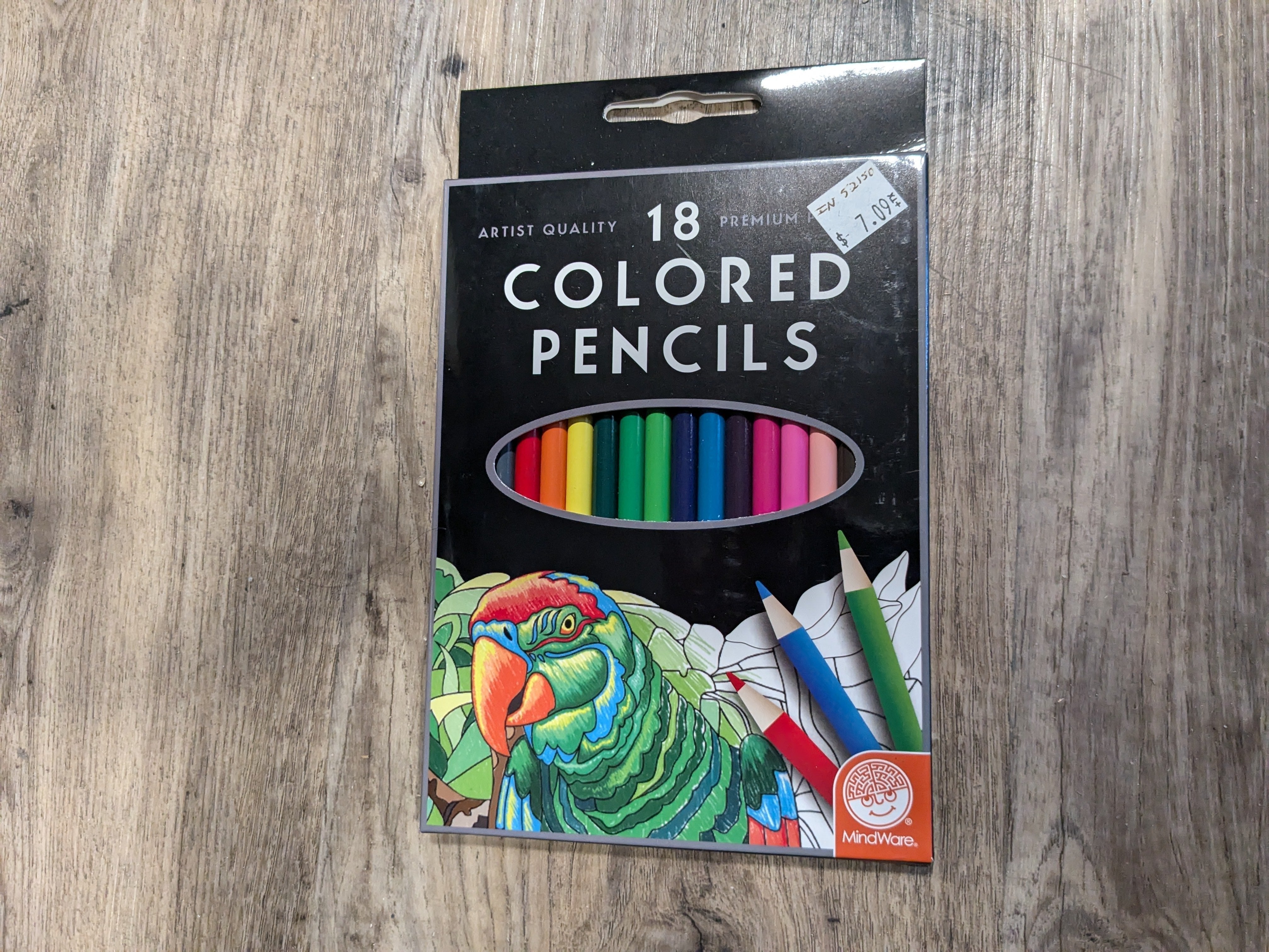  Vibrant colored pencils in a variety of colors, perfect for art projects and coloring books.